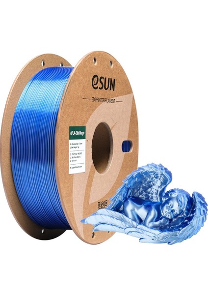 Epla-Silk Magic Filament Mavi Gümüş -