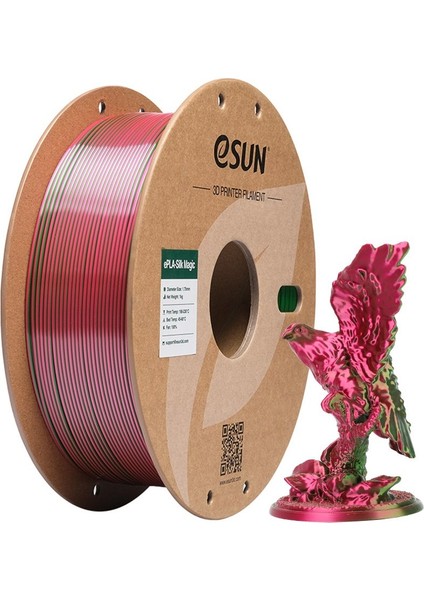 Epla-Silk Magic Filament Kırmızı-Yeşil -