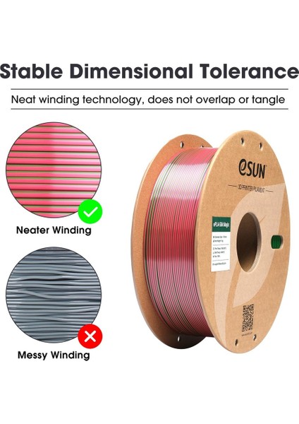 Epla-Silk Magic Filament Kırmızı-Yeşil - modelleri