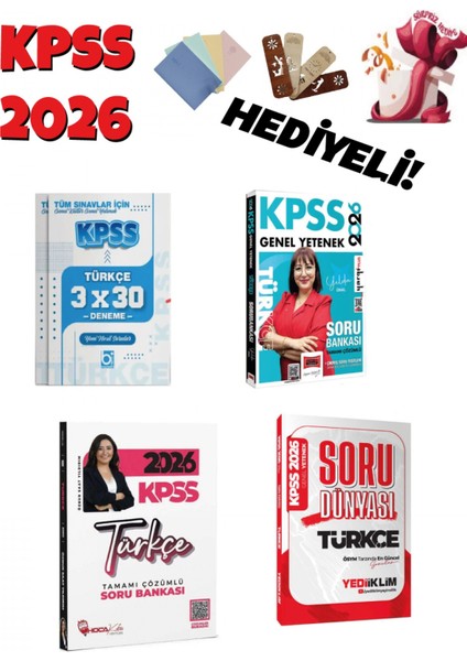 2026 Kpss Tüm Sınavlar Için Türkçe Muhteşem 4 Lü Set Bigelio Yayı