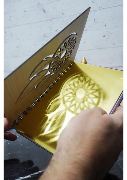 A5 Rüya Kapanı Ahşap Kapak Günlük Planlayıcı Defter - Süresiz Ajanda - Tarihsiz Planlama Defteri fiyatları