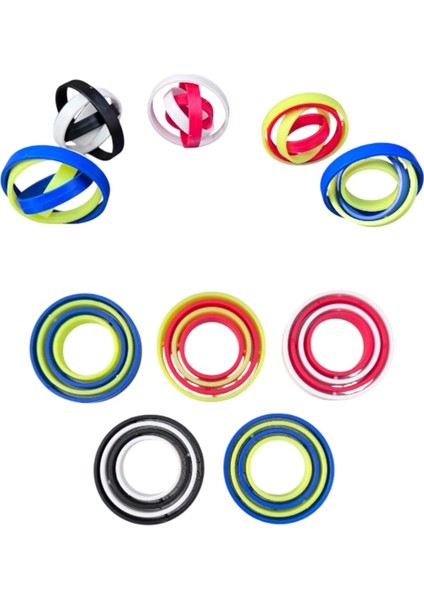 Akıllı Dönen Oyuncak Parmak Jiroskopu Renkli Fidget 1 Adet fırsatları