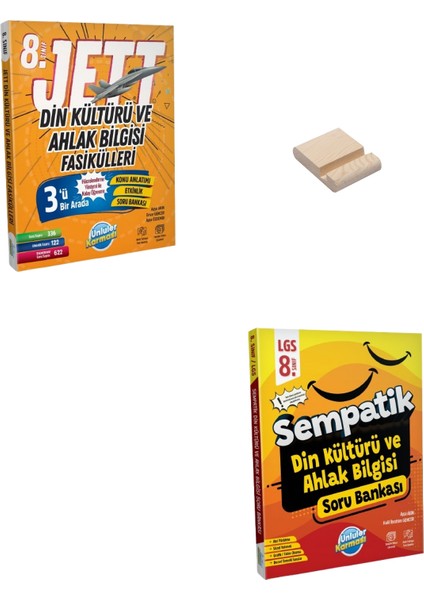 Lgs 8. Sınıf Din Kültürü Jett Fasiküller ve Soru Bankası + Telefon Tutucu