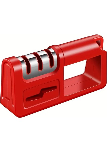 Bıçak Bileme Aleti Aparatı Profesyonel Bıçak Bileyici 4 Açılı Elmas Seramik Çelik Bileme (RED & BLACK) fırsatları