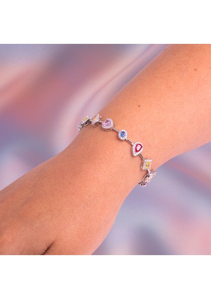 Charm Su Yolu Bileklik - 925 Ayar Gümüş -Şıklık ve Zerafet fiyatları