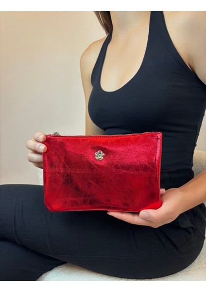 Kadın El Clutch Makyaj Çantası