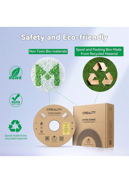 Hyper Petg Gri Filament 1.75MM 1kg - modelleri