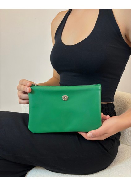 Kadın El Clutch Makyaj Çantası