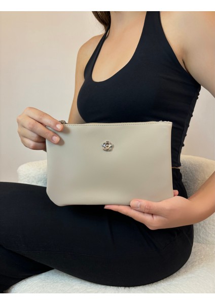 Kadın El Clutch Makyaj Çantası