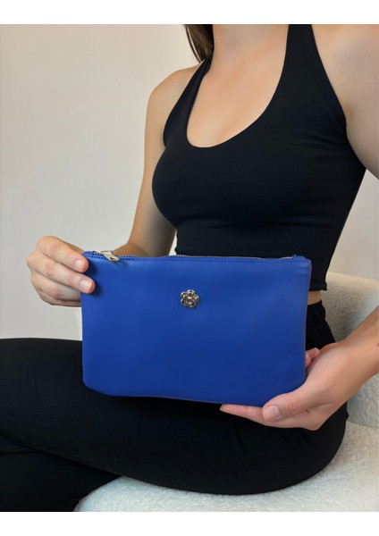 Kadın El Clutch Makyaj Çantası