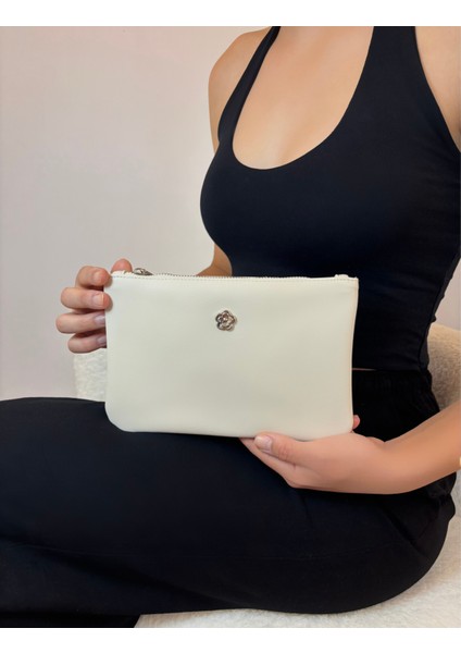 Kadın El Clutch Makyaj Çantası