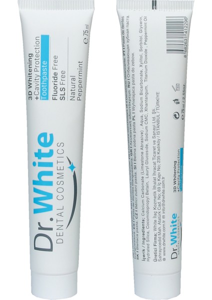 3D Whitening+Cavity Protection Diş Macunu modelleri
