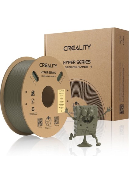 Hyper Pla-Cf Grimsi Sarı Carbon Fiber Filament 1kg -