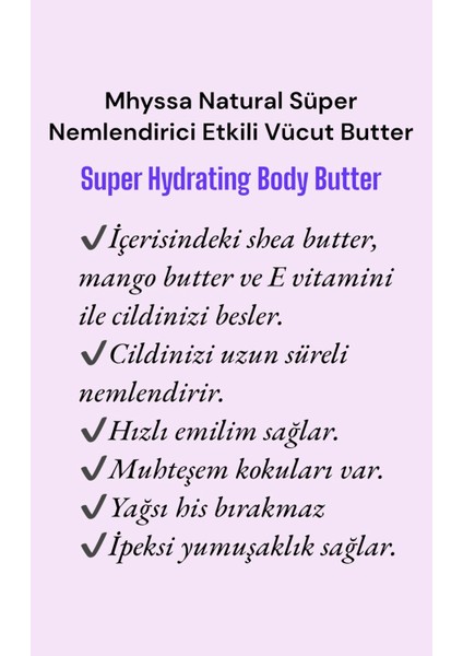 Shimmer Serisi Nemlendirici Body Butter (Üçlü) / Shimmer Serie Hydrating Body Butter (3 Sets)