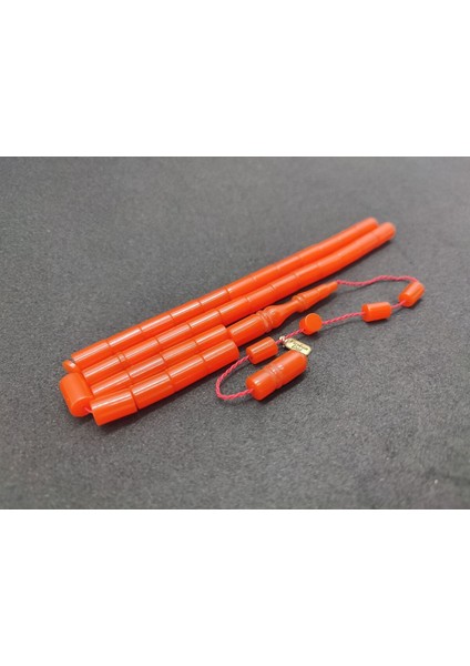 Furkan Gül Usta Eseri 0.6 mm Şeffaf Ok Gibi Bir Kesme Bakalit Tesbih Sertifikalı 8174 fiyatları