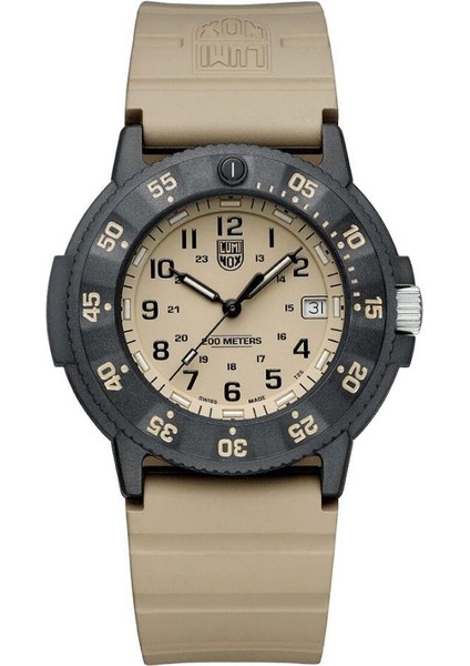 XS.3010.EVO.S Lumınox Orıgınal Navy Seal 3000 Serisi (Isviçre Üretimi Ronda 515 Mekanizmalı) Erkek Kol Saati