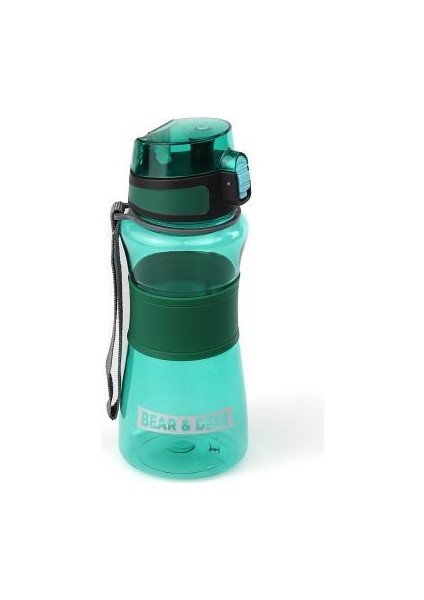 Otomatik Kapak Silikon Tutacaklı Klipsli Açık Yeşil Matara 700 ml - MT0029 modelleri