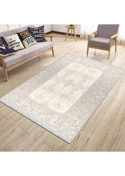 Kaymaz Tabanlı Halı Kolay Süpürülebilir Makinede Yıkanabilir Kilim Dot Tabanlı Salon Halısı 3077E fiyatları