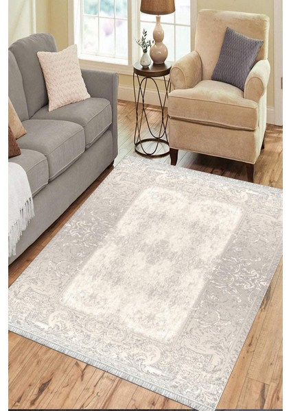 Kaymaz Tabanlı Halı Kolay Süpürülebilir Makinede Yıkanabilir Kilim Dot Tabanlı Salon Halısı 3077E fırsatları