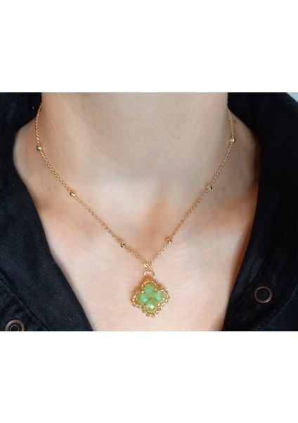 Kristal Taşlı Van Cleef Model Kolye, Altın Kaplama Çift Taraflı Yonca Modeli Kolye, Van Cleef Bijuteri Kolye, Van Cleef Altın Kaplama Kolye, Dört Yapraklı Şans Yonca Kolye modelleri