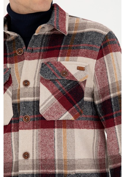 Erkek Bordo Ceket 50276552-VR014