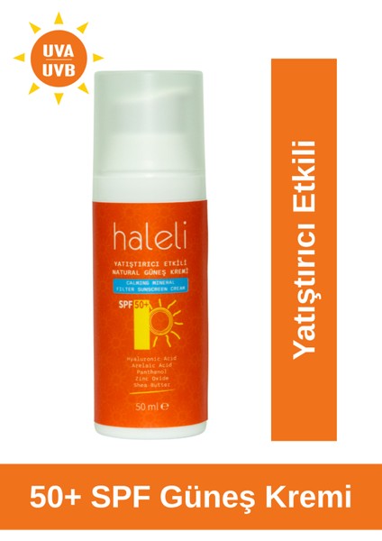 50 Spf Uva Uvb Mineral Filtreli Natural Güneş Kremi fırsatları