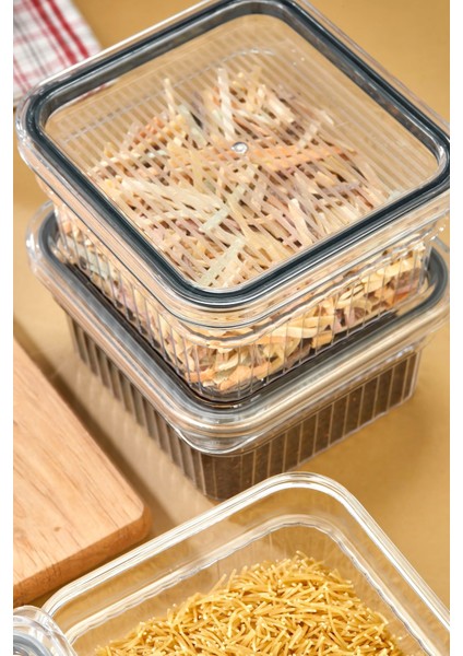 3 Parça Saklama Kabı Seti 0,85 ml indirimleri