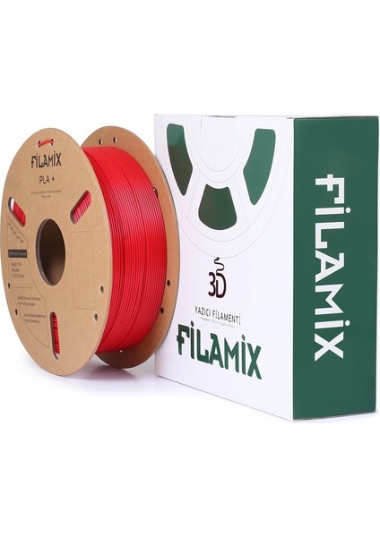 Kırmızı Filament Pla + 1.75MM 1 kg - Urhanshop Gönderimli