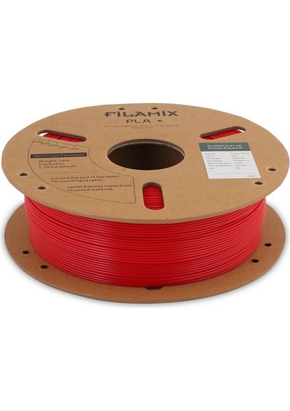 Kırmızı Filament Pla + 1.75MM 1 kg - Urhanshop Gönderimli modelleri