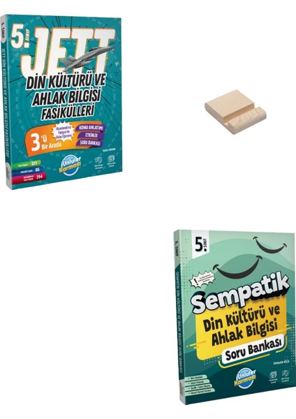 5. Sınıf Din Kültürü Jett Fasiküller ve Soru Bankası + Telefon Tutucu