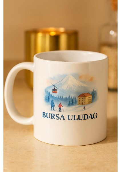3 Lü Paket Şehir Baskı Hediyelik Porselen Kupa Bardak fiyatları
