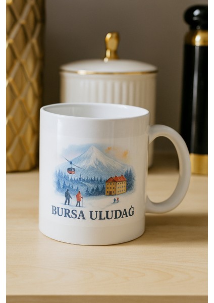 3 Lü Paket Şehir Baskı Hediyelik Porselen Kupa Bardak fırsatları