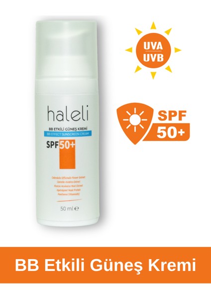 Bb Etkili Güneş Kremi 50 Spf+ / Uva Uvb / Kapatıcı Etkili