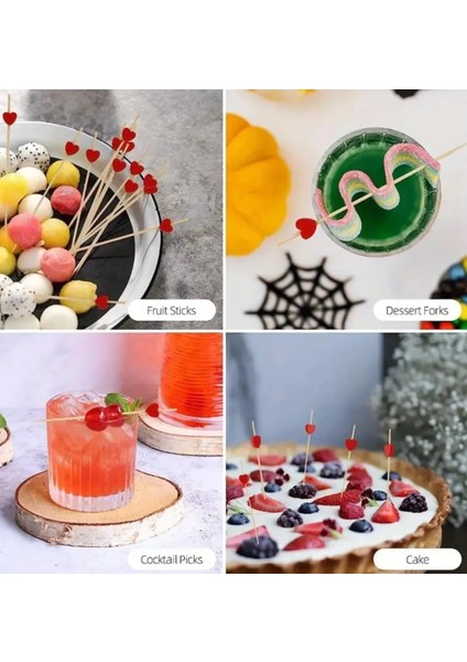 Bambu Kalp Kürdan 12 cm 50 Adet fırsatları