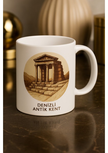 3 Lü Paket Şehir Baskı Hediyelik Porselen Kupa Bardak fiyatları