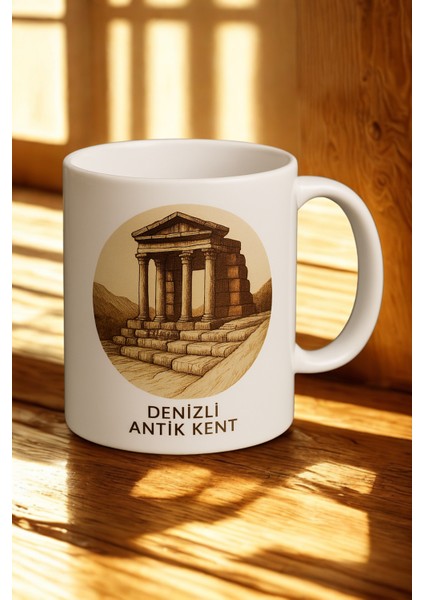 3 Lü Paket Şehir Baskı Hediyelik Porselen Kupa Bardak indirimleri