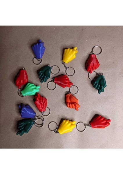 Anahtarlık - Nah Işaretli Anahtalık - El Figürü - El Işareti Anahtarlık