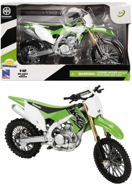 Bfs 57483 Sun- Kawasakı KX450 Yeşil 1:12