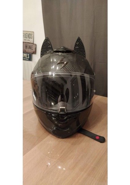 Motosiklet Kask Kedi Kulağı Süsü