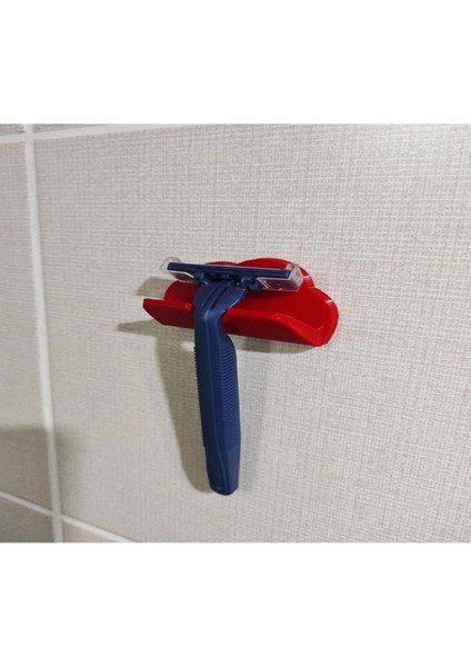 Yapışkanlı Bulut Banyo Düzenleyici - Jilet Tutucu Plastik Aparat