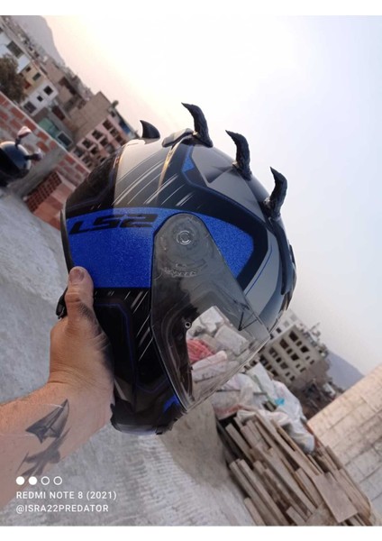 Cehennem Kask Boynuzu 8li Set