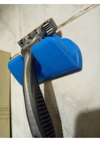 Yapışkanlı Bulut Banyo Düzenleyici - Jilet Tutucu Plastik Aparat