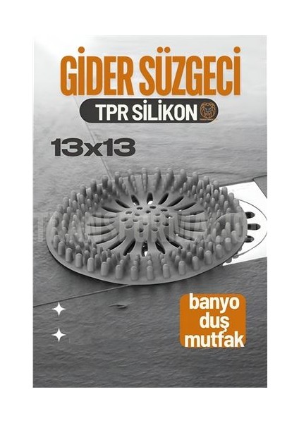 Gider Süzgeci Lavabo Süzgeci Banyo Dış Süzgeci