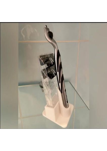 Kopya - Gilette Mach3 Power Banyo Düzenleyici - Jilet ve Yedek Jilet Organizer