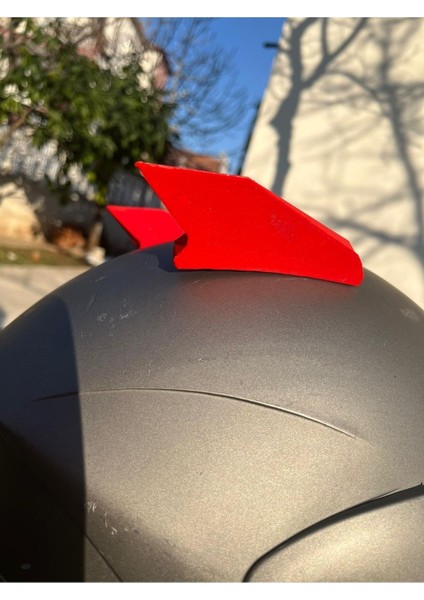 Motosiklet Kask Kanatçıklar