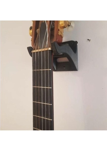Üçüncü Boyut Dizayn Klasik Gitar Askı Aparatı Siyah