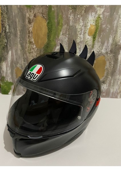 Motosiklet Kask Dikeni Kask Aksesuarı Kask Sivri Uçlar - Dikenli Görünüm Kask Aparat fiyatları