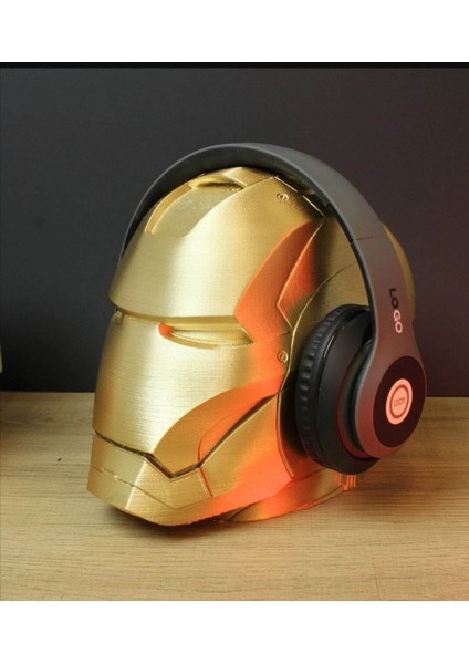 Ironman Helmet Kask Dekor Kulaklık Standı