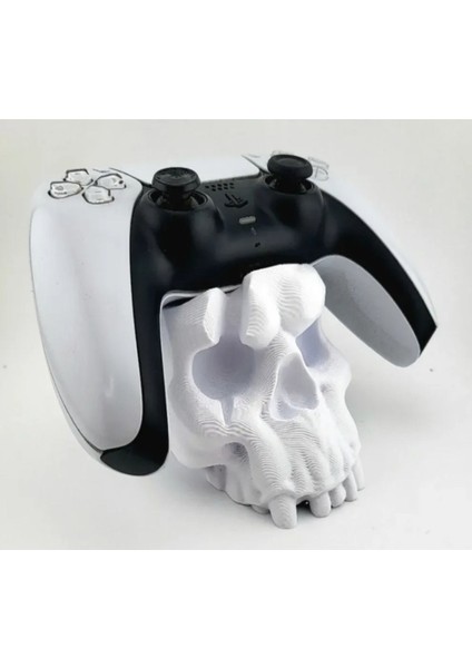 Kafatası Ps5 Kol Tutucu Ps5 Uyumlu Joystick Kumanda Standı