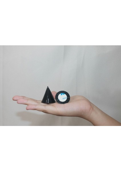 Motosiklet Kask Şeytan Boynuzu Süsü Aksesuarı Parlak Siyah Aparat - Orta fiyatları